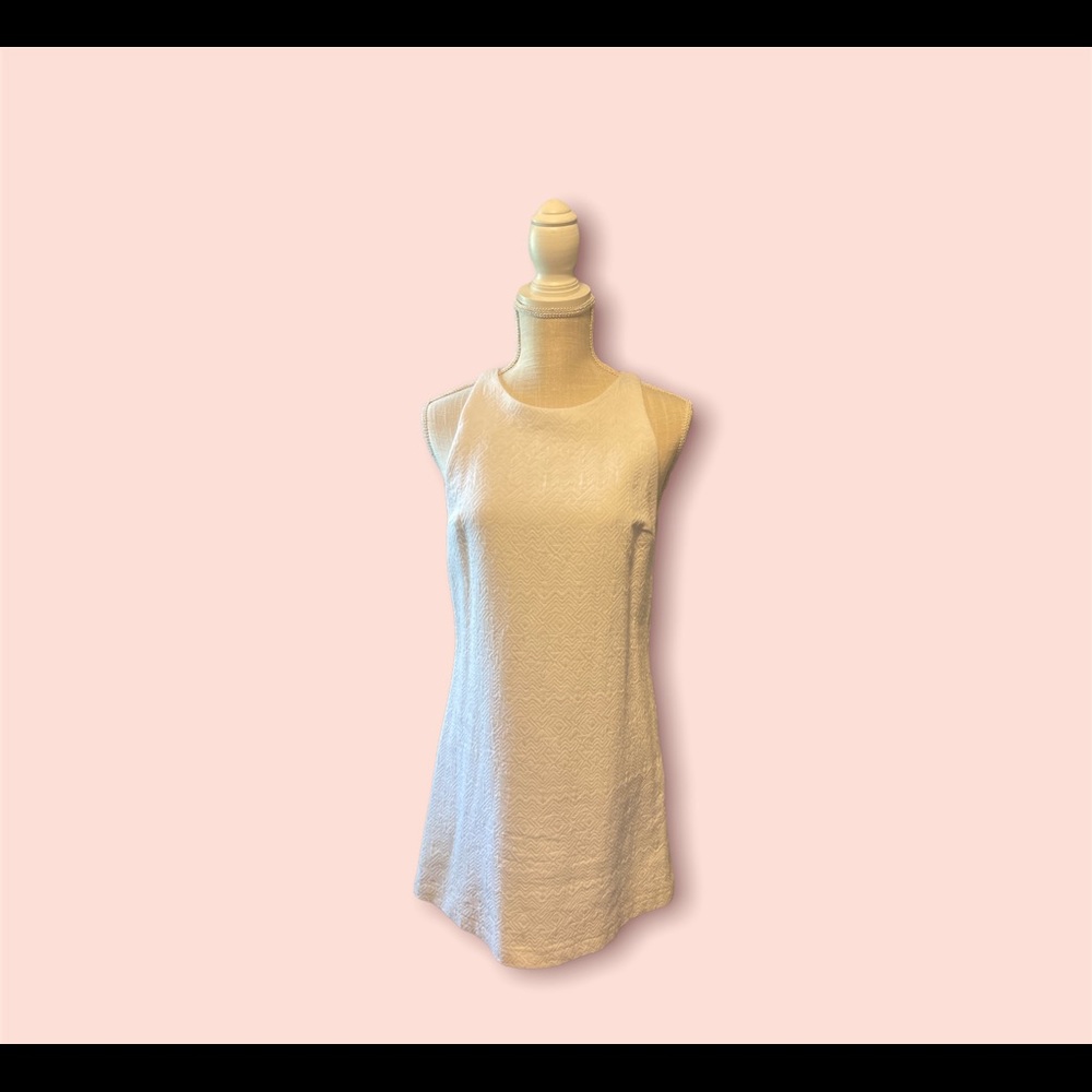 Zara Trafaluc White sleeveless Dress Size M